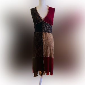 Bisou Bisou Patchwork Dress